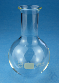 Flat bottom flasks, Duran®, narrow neck 50 ml old order number: 1924/50 Flat...