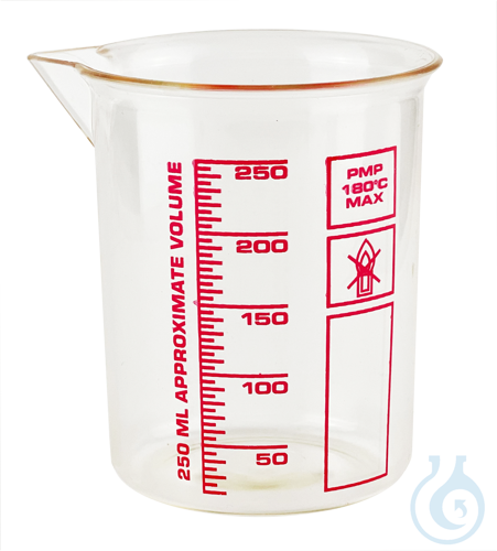 Griffinbecher aus PMP, transparent 100 ml