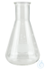 Erlenmeyer flasks, narrow neck, Duran®, with scale 500 ml