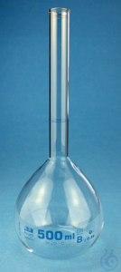 Volumetric flasks, borosilicate glass 3.3, with rim standard type 10 ml old...