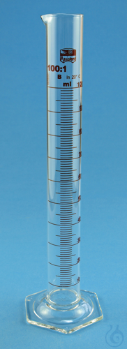 Measuring cylinders, borosilicate glass 3.3, ta...
