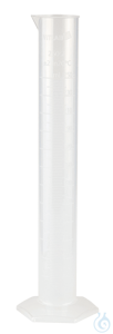 Messzylinder aus Polypropylen, hohe Form, erhabene Skala 500 ml