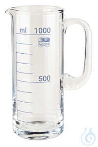 Messkr&uuml;ge aus Glas, mit Skala 1 Liter Messkr&uuml;ge aus Glas, mit Skala 1 Liter