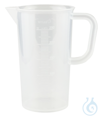 Messbecher, Polypropylen, mit erhabener Skala ml 100 ml