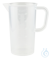 Measuring jugs, polypropylene, with embossed scale ml 100 ml