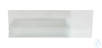 Microslides, ground edges, approx. 1 mm thick with frosted stripe on both sides ca. 76 x 26 mm...