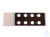 Immunofluorescent printed slides black coating, 8 numbered circles ca. 6 mm Ø