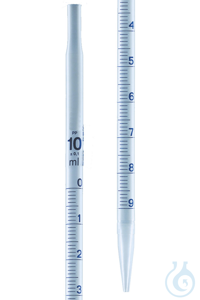 Measuring pipettes of polypropylene 1 ml : 0,1 old order number: 2525/1...