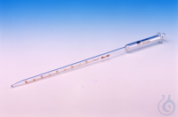 Safety measuring pipettes with ground-in piston 1 ml : 0,01 old order number:...