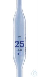 Volumetric pipettes, polypropylene 1 ml old order number: 2560/1 Volumetric...