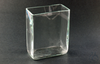 Specimen jars, clear glass, with ground cover plate without cover plate H L B...