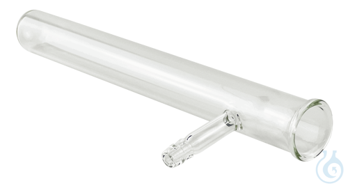 Reagenzglas mit angeformtem Stopfenbett, ohne S...