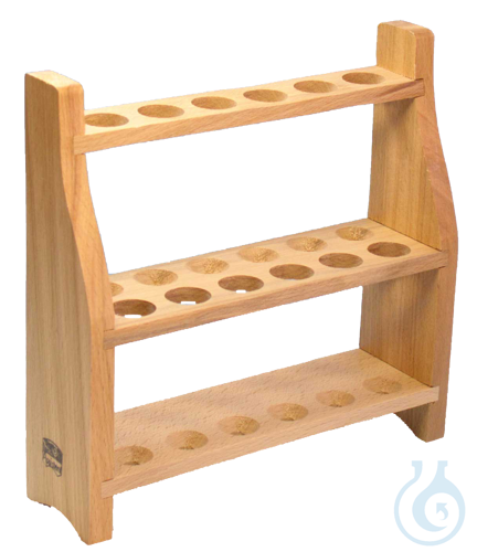 Test tube racks, wooden, for tubes up to approx...