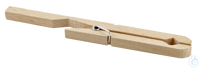 Reagenzglashalter aus Holz f&uuml;r Gl&auml;ser bis ca. 30 mm &Oslash; Reagenzglashalter aus...