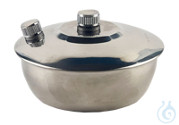 Spirituslampe aus Edelstahl, mit T&uuml;lle und Docht 60 ml Spirituslampe aus...