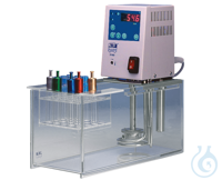 Thermostatic water bath, fully electronic, digital, CE, with Plexiglas&reg; tank...