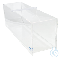 Wanne aus Plexiglas&reg; mit Bodenschr&auml;ge 43 x 13 x 15 cm Wanne aus Plexiglas&reg;...