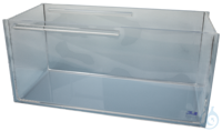 Wanne aus Plexiglas&reg;, ohne Bodenschr&auml;ge zu Nr. 43180010 349x140x162 mm Wanne...