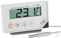 Alarmthermometer, digital, mit Tauchfühler -40 +70 °C