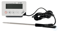 Alarmthermometer, digital, mit Tauchfühler Alarmthermometer, digital, mit...
