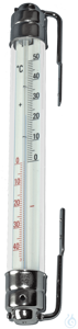 Wiener Fensterthermometer, mit Metallhalter ca. 20 cm Wiener...