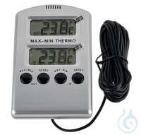 Maximum-minimum thermometer, electronic -50 °C +70 °C