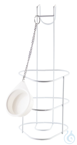 Urinal support of wire