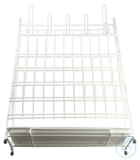 Draining rack of wire ca. 42 x 17x61cm