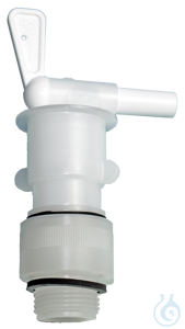 Ersatzhahn aus Polypropylen 3/4" Ersatzhahn aus Polypropylen 3/4"
