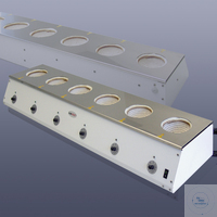 4Panašios prekės LabHEAT® Serial heating unit KM-R6, 6 x 100 ml, 6 x 110 W / 230 V LabHEAT®...
