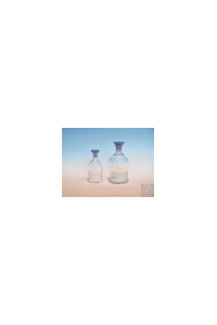 Oxygen bottle ca. 120...150 ml with NS 14,5 con. shoulder/narrow neck Oxygen...