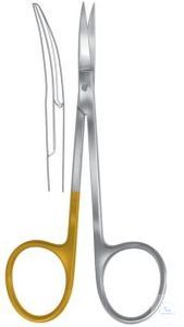 OP-Special"-Scissors with big grip rings,  116 mm, curved. unitd...