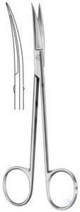 Scissors, Joseph, curved. unitd, sharp/sharp, 140 mm Scissors, Joseph,...