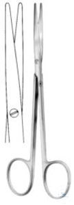 Dissecting scissors, Baby-Metzenbaum, straight, blunt/blunt, 145 mm...