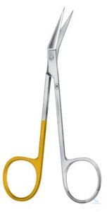 Scissors "OP-Special", angled, sharp/sharp, 105 mm Scissors...