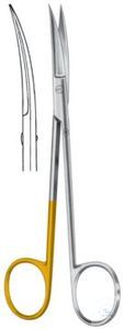 Scissors, Joseph "OP-Special", curved. unitd, sharp/sharp, 140 mm Scissors,...