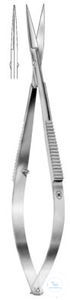 Micro scissors, Noyes, straight, 120 mm Micro scissors, Noyes, straight,120 mm
