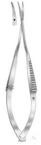 Micro scissors, Vannas, curved. unitd, 80 mm Micro scissors, Vannas, curved....