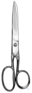 Laboratory scissors, chromium plated, straight, 180 mm Laboratory...