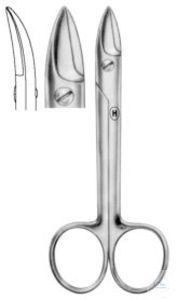 Plate and wire shears, Beebee, curved. unitd, sharp, 100 mm Plate and wire...