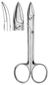 Blech- und Kronenschere, Beebee, gebogen, spitz, 100 mm Blech- und...