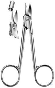 Plate and wire shears, Spezial, curved. unitd, 100 mm Plate and wire shears,...