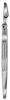 Skalpellgriff, massiv, 140 mm