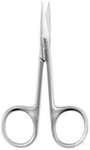 Microscopic scissors, 90 mm,  straight, simple type Microscopic scissors, 90...