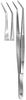 Pinzette, College, 150 mm, feine Spitzen, gewinkelt, gerieft Pinzette,...