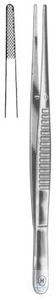 Pinzette, anatomisch, Waugh, fein, 150 mm