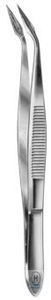 Splitterpinzette, Hunter, gebogen, 105mm Splitterpinzette, Hunter,gebogen, 105mm