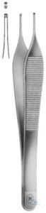 Pinzette, chirurgisch,, Adson, 1:2 Haken, 120 mm Pinzette,...