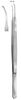 Micro forceps, Gerald, curved. unitd, 175 mm
