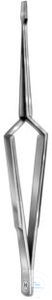 Forceps, cross action, straight,  Hammacher, 160 mm Forceps, cross action,...